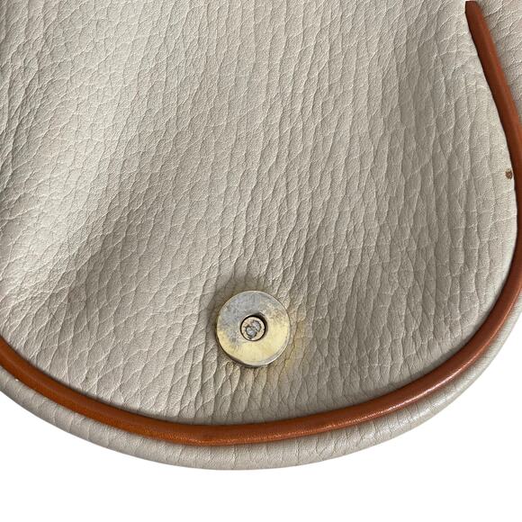 Vintage Dooney & Bourke 90s AWL Big Duck Crossbody Cream - Picture 5 of 16